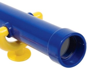 AKCESORIA DO PLACU ZABAW DLA DZIECI LUNETA NIEBIESKA KBT TELESKOP ZABAWKI OGRODOWE 