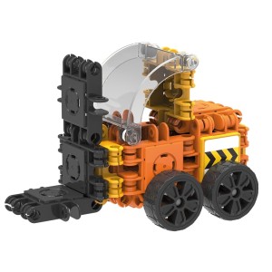 #804001 Klocki konstrukcyjne CLICFORMERS  Maszyny budowlane Budowa  4w1 - od Clics.pl widlak