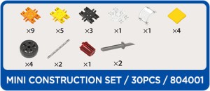 #804001 Klocki konstrukcyjne CLICFORMERS  Maszyny budowlane Budowa  4w1 - od Clics.pl