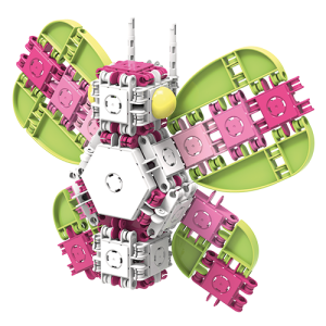 #805003 Klocki konstrukcyjne pastelowe CLICFORMERS Blossom  - od Clics.pl zwierzeta