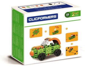 #807003 Klocki konstrukcyjne CLICFORMERS Craft Set green od Clics.pl