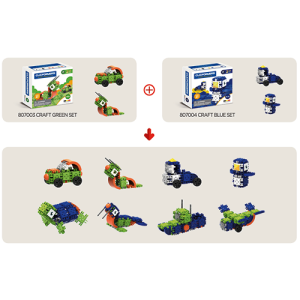 #807003 Klocki konstrukcyjne CLICFORMERS Craft Set green od Clics.pl