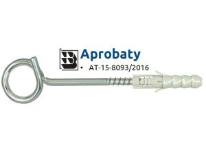 Hak huśtawkowy, mocowanie huśtawki, zawiesie huśtawkowe