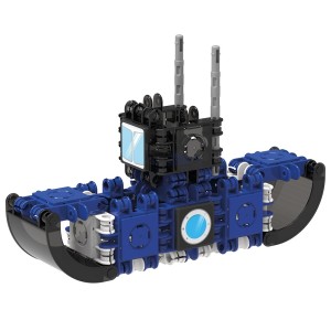 #804002 Klocki  konstrukcyjne CLICFORMERS  Transportowce 4w1 - od Clics.pl okręt