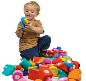 Blockaroo piankowe klocki magnetyczne zabawka STEM od Clics.pl