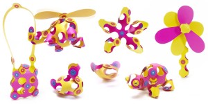 CL-5959 CLIXO CREW PINK & YELLOW ELASTYCZNE KLOCKI MAGNETYCZNE od clics.pl