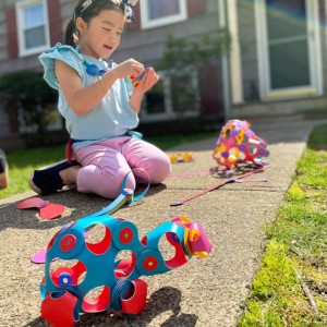 CL-5959 CLIXO CREW PINK & YELLOW ELASTYCZNE KLOCKI MAGNETYCZNE od clics.pl