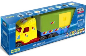 36311 Magic Truck Basic Kontener. Ciężarówka TIR . Zabawki Wader.pl