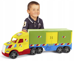 36311 Magic Truck Basic Kontener. Ciężarówka TIR . Zabawki Wader.pl