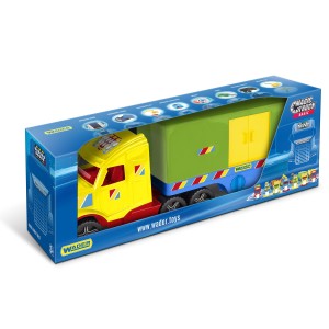 36311 Magic Truck Basic Kontener. Ciężarówka TIR . Zabawki Wader.pl