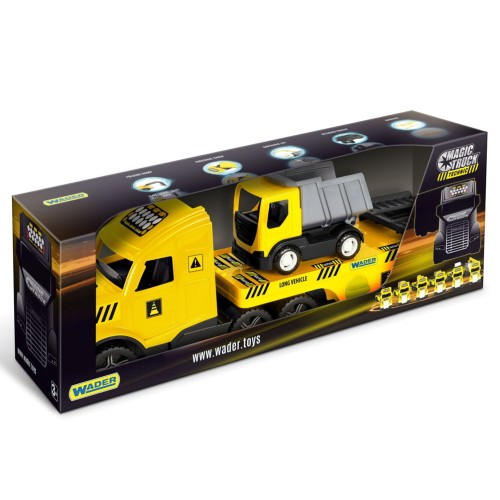 36421 Magic Truck Technic Laweta + wywrotka Ciężarówka TIR . Zabawki Wader.pl