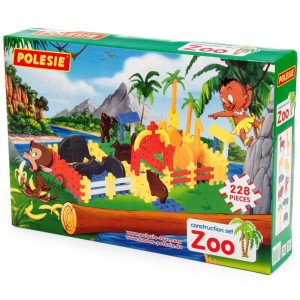 4802 ZOO KLOCKI KONSTRUKCYJNE WAFLE 228 el. Polesie Poland od clics.pl