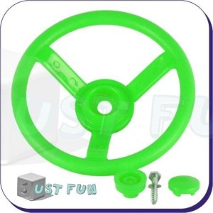 Kierownica na plac zabaw zielona