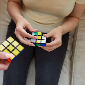 Oryginalna Kostka Rubika 6064005 3x3x3  Rubiks cube + 3x3x1 Enge Simple .  Zabawka logiczna od PlacZabaw.net