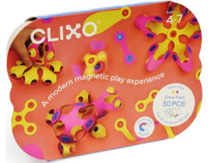 CL-5959 CLIXO CREW PINK & YELLOW ELASTYCZNE KLOCKI MAGNETYCZNE od clics.pl