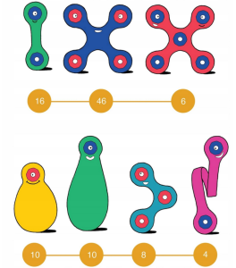 Clixo CL-8082 Classroom edu pack . Zestaw do szkoły i przedszkola 100el. od Clics.pl
