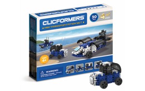 #804002 Klocki  konstrukcyjne CLICFORMERS  Transportowce 4w1 - od Clics.pl