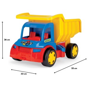65009 GIGANT TRUCK WYWROTKA niebiesko-żólta od wader.pl