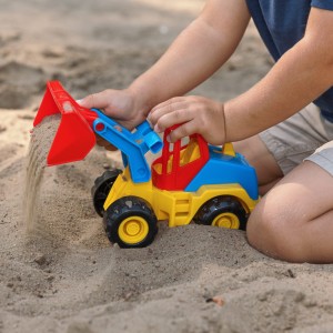 35314 SPYCHACZ ŁADOWARKA BETONIARKA AUTO TECH TRUCK Wader Zabawki  od wader.pl