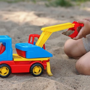 35316 KOPARKA AUTO TECH TRUCK Wader Zabawki  od WADER.pl