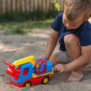 35316 KOPARKA AUTO TECH TRUCK Wader Zabawki  od WADER.pl