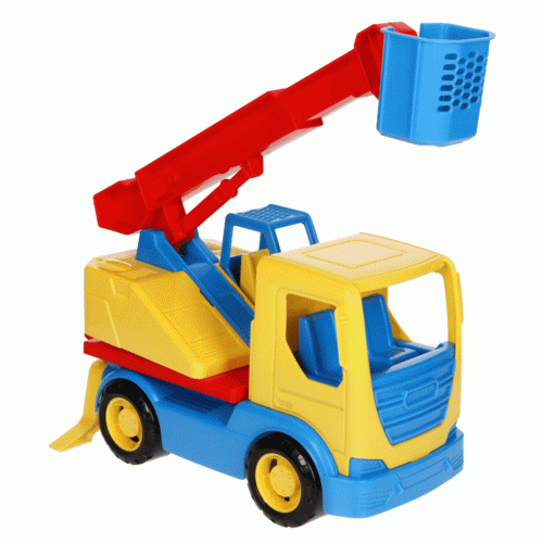 35318 PODNOŚNIK KOSZOWY AUTO TECH TRUCK Wader Zabawki ZWYŻKA od wader.pl