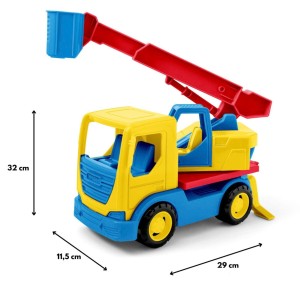 35318 PODNOŚNIK KOSZOWY AUTO TECH TRUCK Wader Zabawki ZWYŻKA od wader.pl