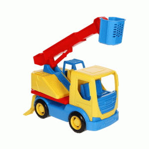 35318 PODNOŚNIK KOSZOWY AUTO TECH TRUCK Wader Zabawki ZWYŻKA od wader.pl