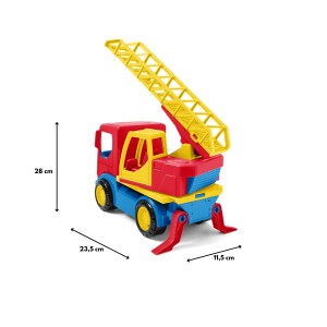 35319 STRAŻ POŻARNA AUTO TECH TRUCK Wader Zabawki od wader.pl