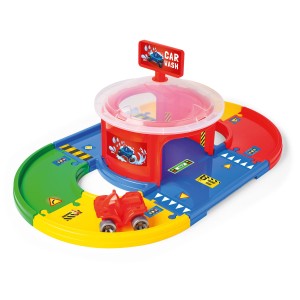 53005 Myjnia samochodowa + autko Kid Cars  WADER Play Tracks Basic od wader.pl