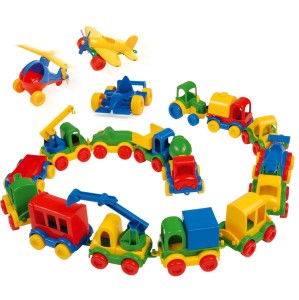 Wader 60000 Kid Cars - Zestaw 18 pojazdów od wader.pl