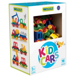 Wader 60000 Kid Cars - Zestaw 3x18 pojazdów od wader.pl