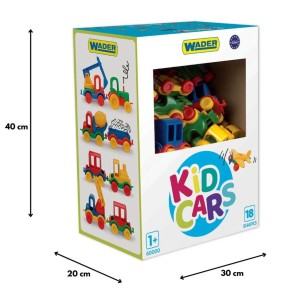 Wader 60000 Kid Cars - Zestaw 3x18 pojazdów od wader.pl
