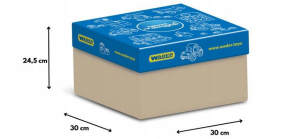 80174 DOMINO EDUKACYJNEi Wader 64 el DUŻY Zestaw przedszkolny EDU od wader.pl