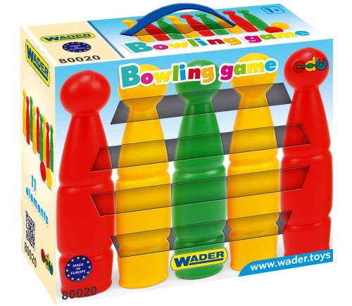 80020 KRĘGLE 24cm 11el w pudelku GRA ZRĘCZNOŚCIOWA WADER Zabawki  od wader.pl