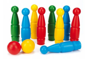 80020 KRĘGLE 24cm 11el w pudelku GRA ZRĘCZNOŚCIOWA WADER Zabawki  od wader.pl