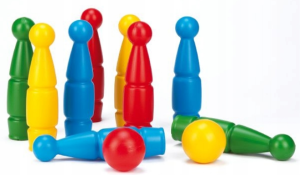 80020 KRĘGLE 24cm 11el w pudelku GRA ZRĘCZNOŚCIOWA WADER Zabawki  od wader.pl