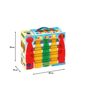 80020 KRĘGLE 24cm 11el w pudelku GRA ZRĘCZNOŚCIOWA WADER Zabawki  od wader.pl