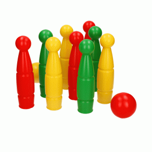 80020 KRĘGLE 24cm 11el w pudelku GRA ZRĘCZNOŚCIOWA WADER Zabawki  od wader.pl