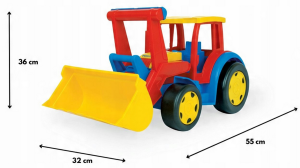 66009 Wader Gigant Ładowarka Zabawki ogrodowe do piasku i śniegu od Wader.pl  wymiary