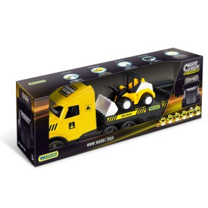 36431 Magic Truck Technic Laweta + spychacz Ciężarówka TIR . Zabawki Wader od Wader.pl