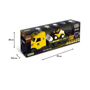 36431 Magic Truck Technic Laweta + spychacz Ciężarówka TIR . Zabawki Wader od Wader.pl