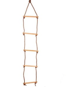 Akcesoria do placu zabaw dla dzieci. Drabinka 5 stopni do akrobacji . Plac zabaw dla dzieci. Drabinka gimnastyczna.