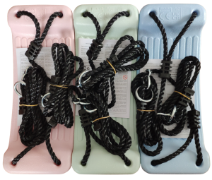 Hustawka ogrodowa dla dzieci na plac zabaw deska pastelowa trzy kolory