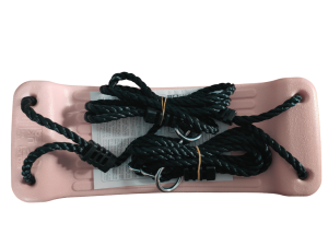 Hustawka ogrodowa dla dzieci na plac zabaw deska pastelowa różowa