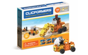#804001 Klocki konstrukcyjne CLICFORMERS  Maszyny budowlane Budowa  4w1 - od Clics.pl