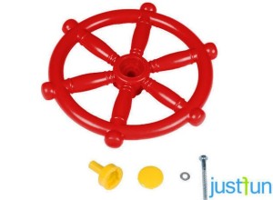 Ster Kapitana - Koło sterowe czerwone
