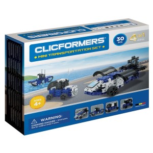 #804002 Klocki  konstrukcyjne CLICFORMERS  Transportowce 4w1 - od Clics.pl