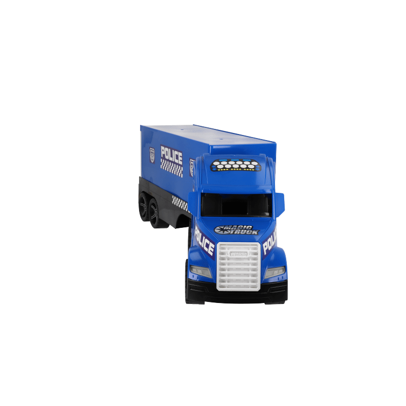 36201 Magic Truck Action Policja. Ciężarówka TIR . Zabawki Wader.pl